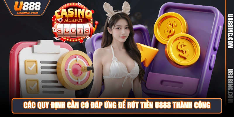 cac quy dinh can co dap ung de rut tien u888 thanh cong Các quy định cần có đáp ứng để rút tiền U888 thành công