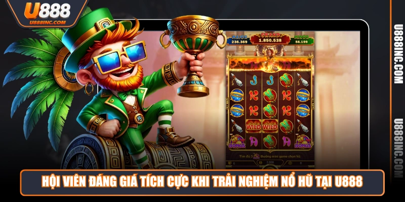 Hội viên đáng giá tích cực khi trải nghiệm Nổ Hũ tại U888