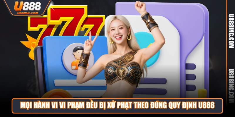 moi hanh vi vi pham deu bi xu phat theo dung quy dinh u888 Mọi hành vi vi phạm đều bị xử phạt theo đúng quy định U888