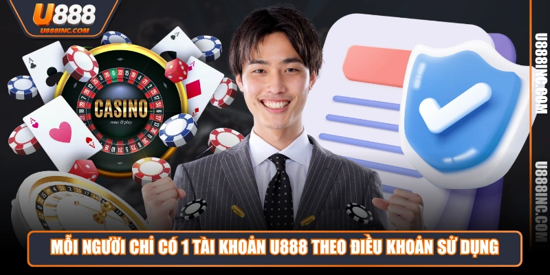 moi nguoi chi co 1 tai khoan u888 theo dieu khoan su dung Mỗi người chỉ có 1 tài khoản U888 theo điều khoản sử dụng